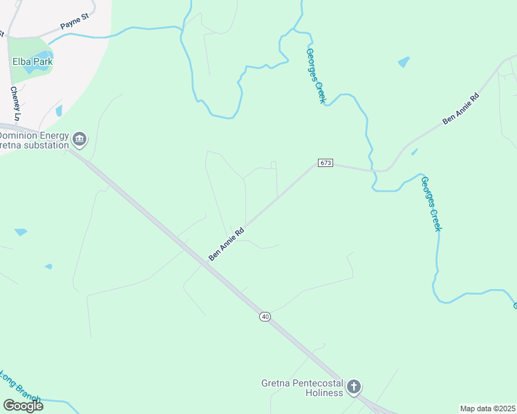 map of restaurants, bars, coffee shops, grocery stores, and more near 397 Ben Annie Road in Gretna