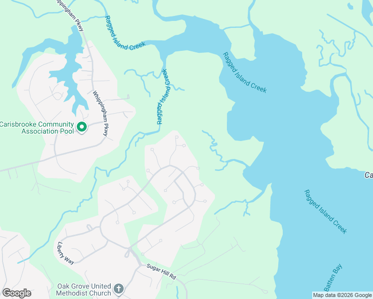 map of restaurants, bars, coffee shops, grocery stores, and more near 104 Ships Landing in Carrollton
