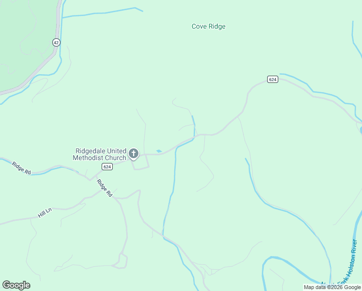 map of restaurants, bars, coffee shops, grocery stores, and more near 989 Ridgedale Road in Saltville