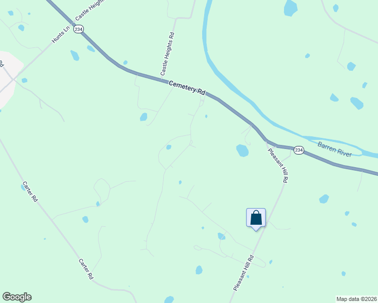 map of restaurants, bars, coffee shops, grocery stores, and more near 7137 Cemetery Road in Bowling Green