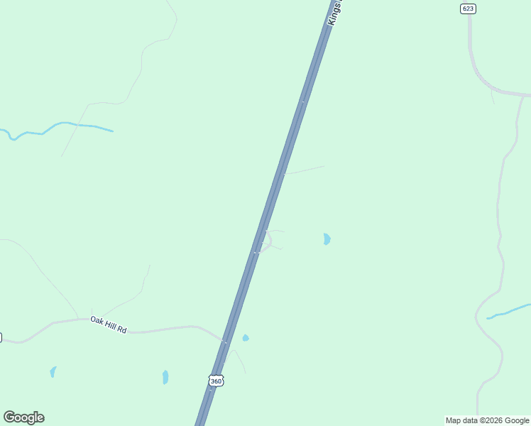 map of restaurants, bars, coffee shops, grocery stores, and more near Kings Highway in Drakes Branch