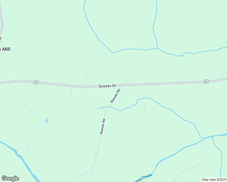 map of restaurants, bars, coffee shops, grocery stores, and more near 13152 Shands Road in Stony Creek