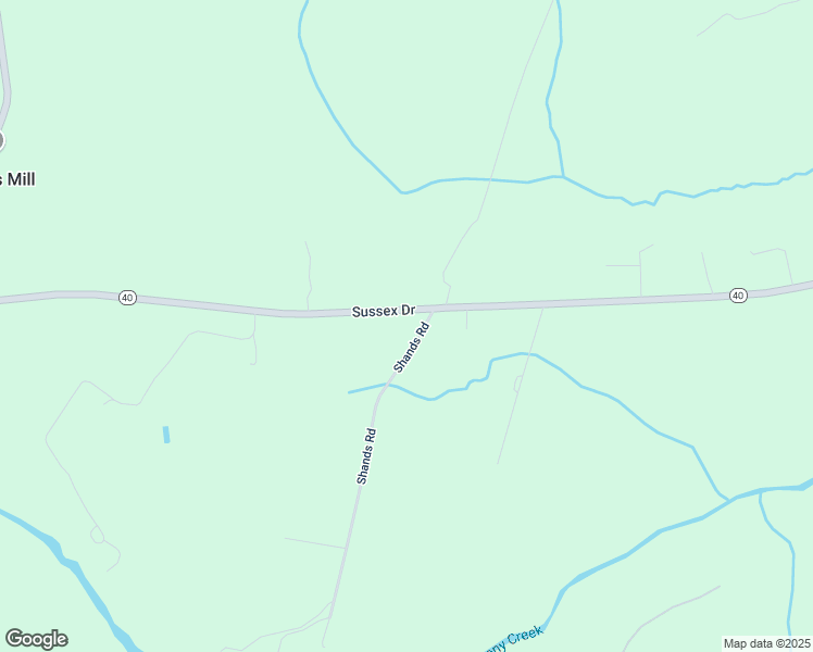 map of restaurants, bars, coffee shops, grocery stores, and more near 13152 Shands Road in Stony Creek