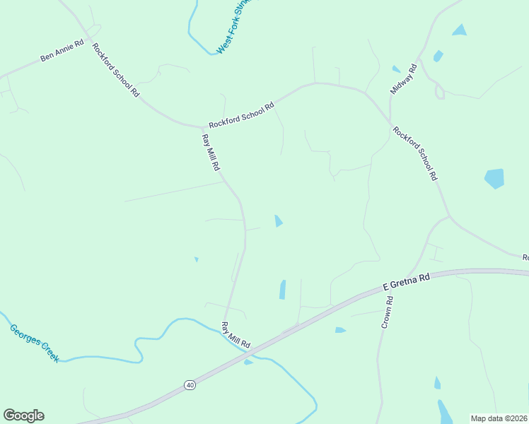 map of restaurants, bars, coffee shops, grocery stores, and more near 696 Ray Mill Road in Gretna