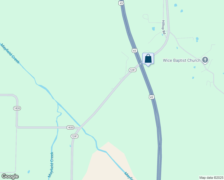 map of restaurants, bars, coffee shops, grocery stores, and more near 7955 Mayfield Road in Paducah