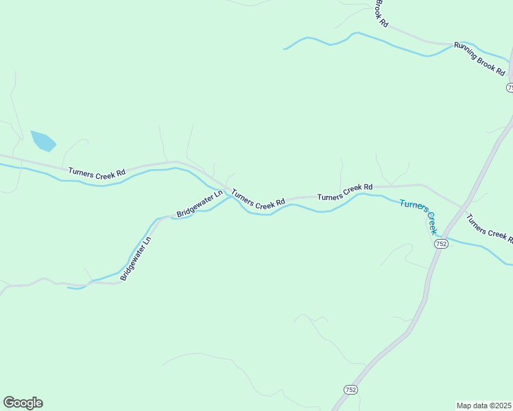 map of restaurants, bars, coffee shops, grocery stores, and more near Turners Creek Road in Ferrum