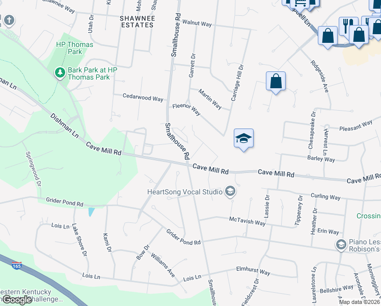 map of restaurants, bars, coffee shops, grocery stores, and more near 2901-2999 Sassafras St in Bowling Green
