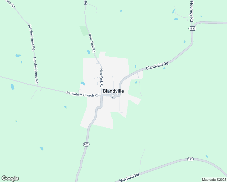 map of restaurants, bars, coffee shops, grocery stores, and more near in Blandville
