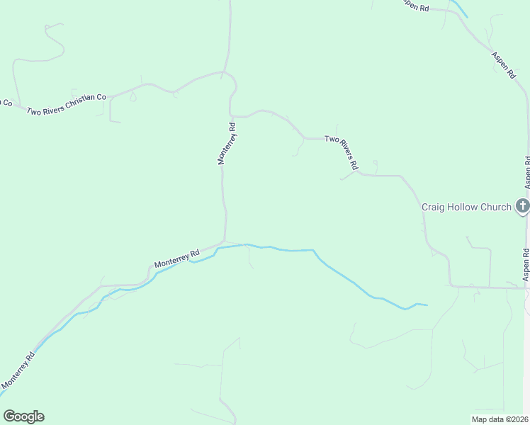 map of restaurants, bars, coffee shops, grocery stores, and more near 2364 Two Rivers Road in Highlandville