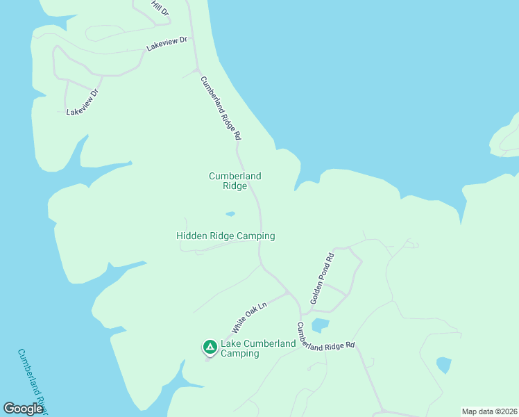 map of restaurants, bars, coffee shops, grocery stores, and more near Cumberland Ridge Road in Monticello