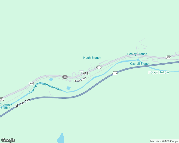 map of restaurants, bars, coffee shops, grocery stores, and more near 11092 State Highway 522 in Totz