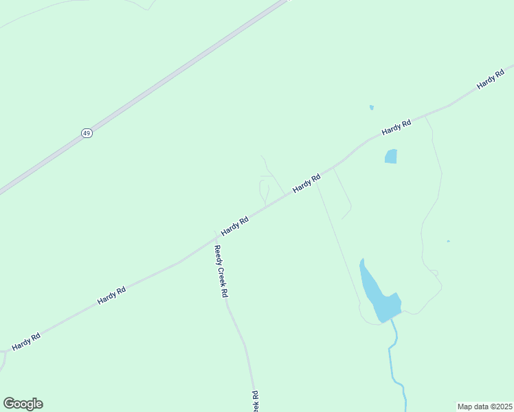 map of restaurants, bars, coffee shops, grocery stores, and more near 1768 Hardy Road in Keysville