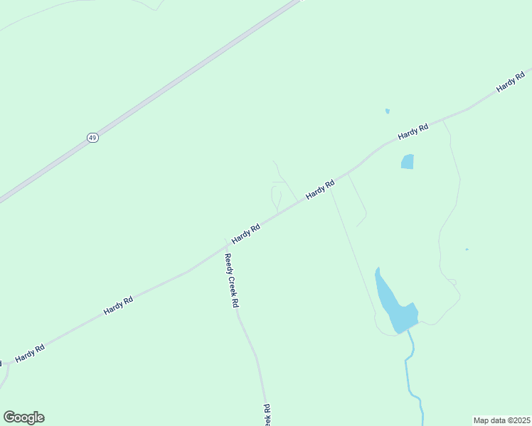 map of restaurants, bars, coffee shops, grocery stores, and more near 1768 Hardy Road in Keysville
