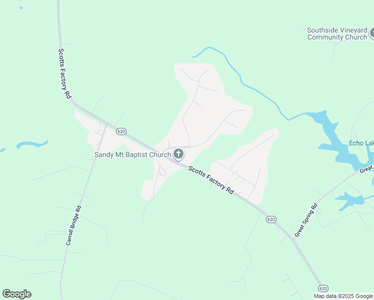 map of restaurants, bars, coffee shops, grocery stores, and more near 16168 Smithfield Heights Drive in Smithfield
