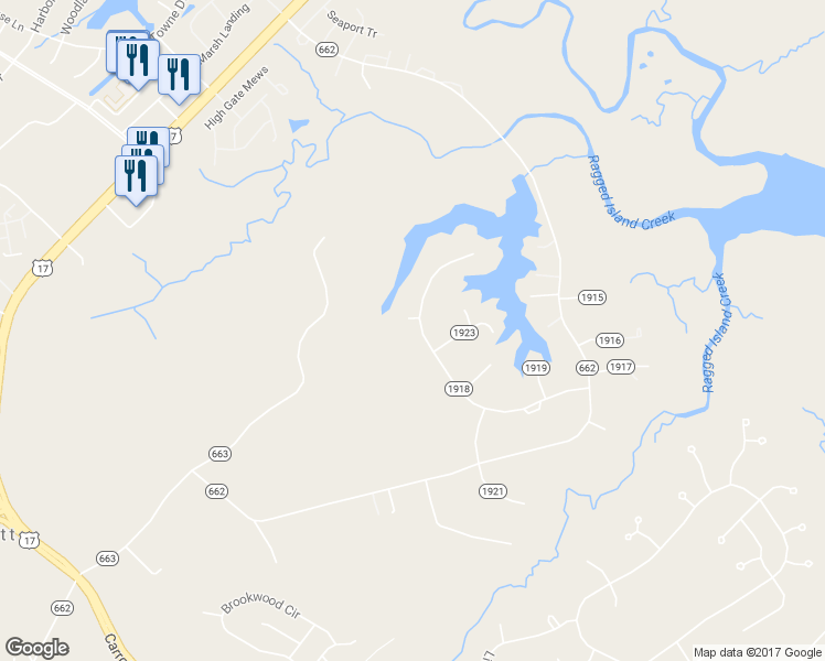 map of restaurants, bars, coffee shops, grocery stores, and more near 39 Nelson Maine in Carrollton