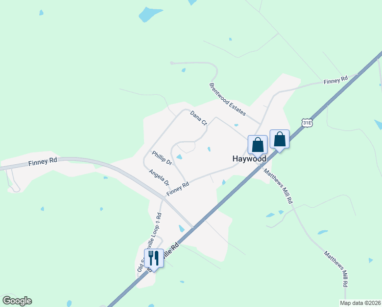 map of restaurants, bars, coffee shops, grocery stores, and more near 682-686 Dana Court in Glasgow
