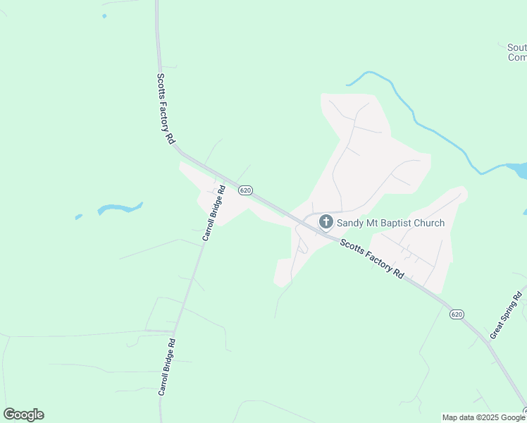map of restaurants, bars, coffee shops, grocery stores, and more near 15826 Scotts Factory Road in Smithfield
