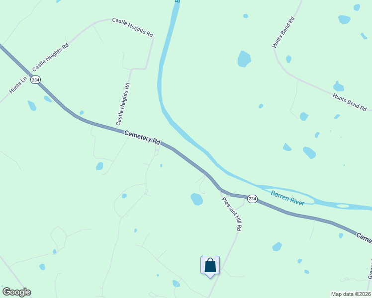 map of restaurants, bars, coffee shops, grocery stores, and more near 7105-7399 Cemetery Road in Bowling Green