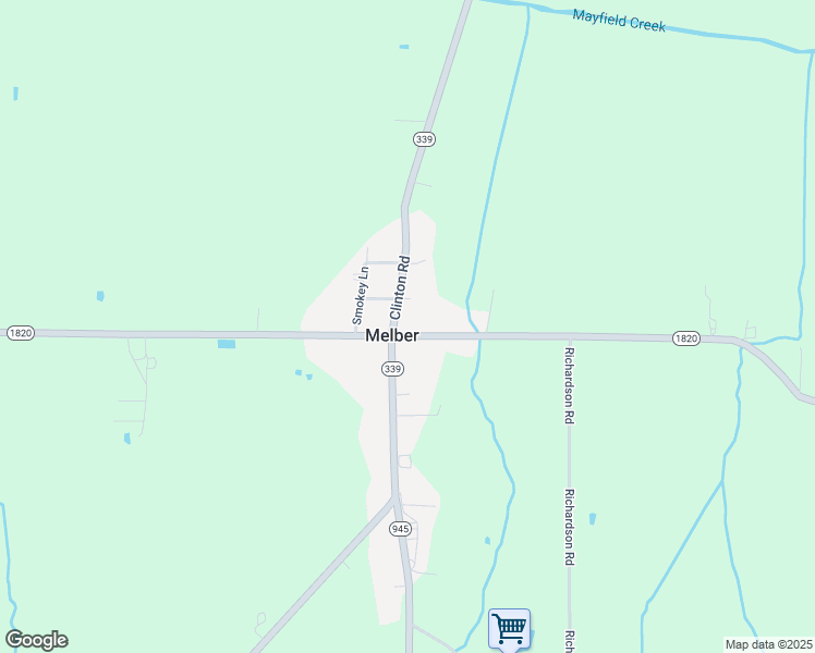 map of restaurants, bars, coffee shops, grocery stores, and more near in Melber