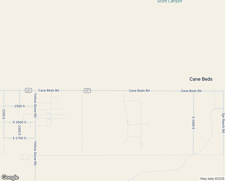 map of restaurants, bars, coffee shops, grocery stores, and more near County Highway 237 in Mohave County