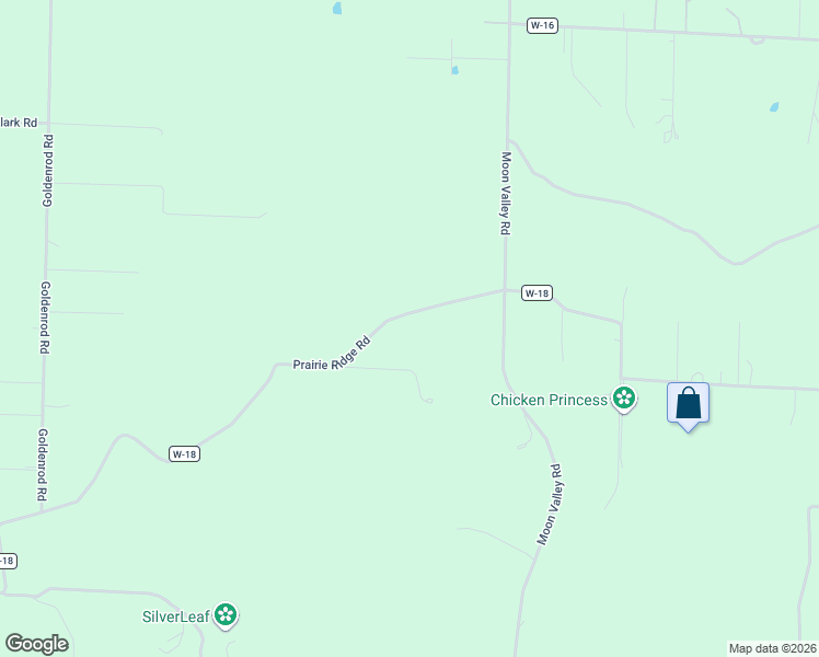 map of restaurants, bars, coffee shops, grocery stores, and more near 1864 Prairie Ridge Road in Ozark