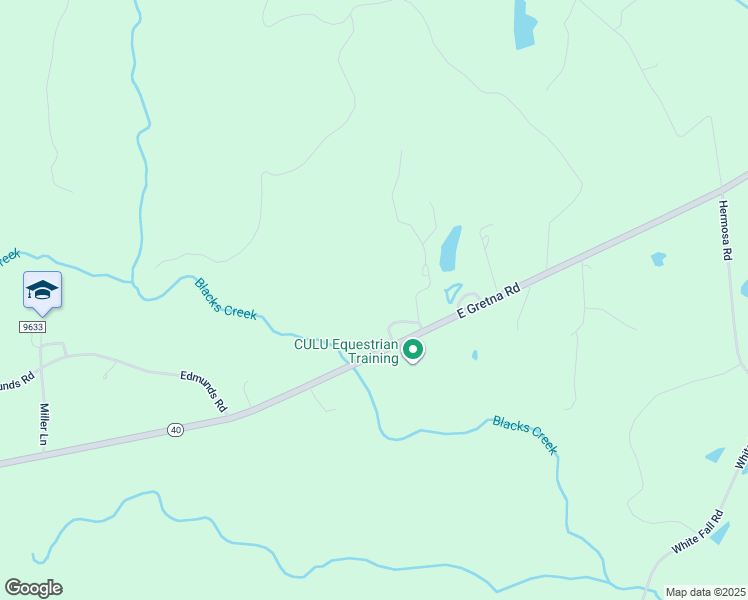 map of restaurants, bars, coffee shops, grocery stores, and more near 12403 East Gretna Road in Gretna