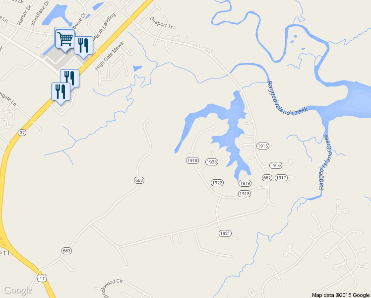 map of restaurants, bars, coffee shops, grocery stores, and more near 41 Nelson Maine in Carrollton