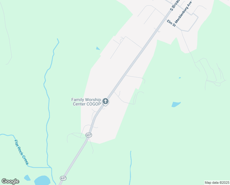 map of restaurants, bars, coffee shops, grocery stores, and more near 12 Country Lane in Kenbridge