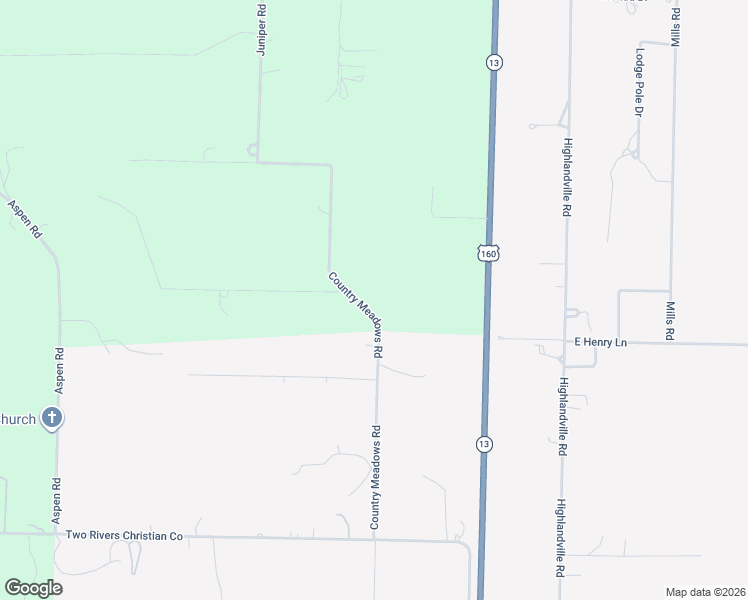 map of restaurants, bars, coffee shops, grocery stores, and more near 861 Country Meadows Road in Ozark