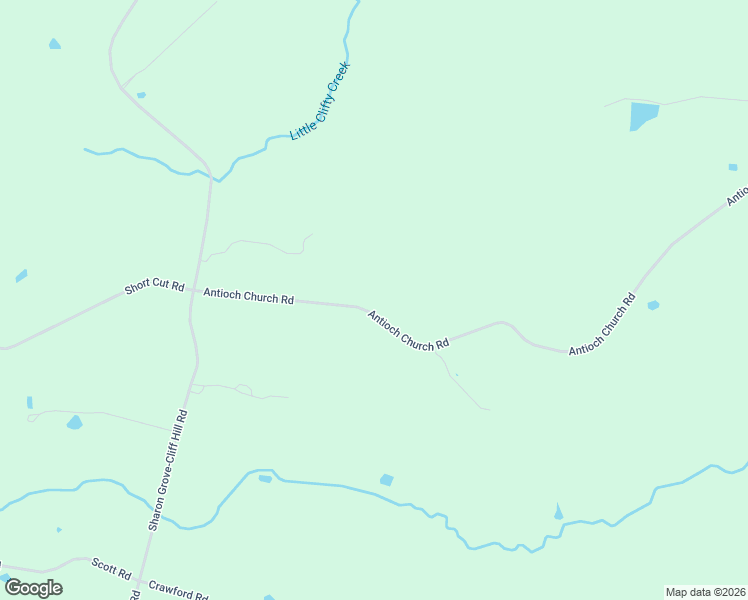 map of restaurants, bars, coffee shops, grocery stores, and more near 1320-1728 Antioch Church Road in Sharon Grove