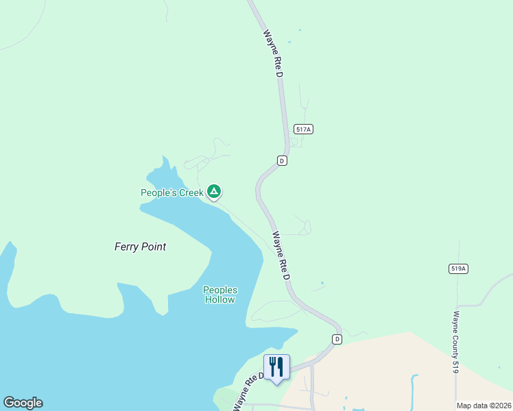 map of restaurants, bars, coffee shops, grocery stores, and more near in Wappapello