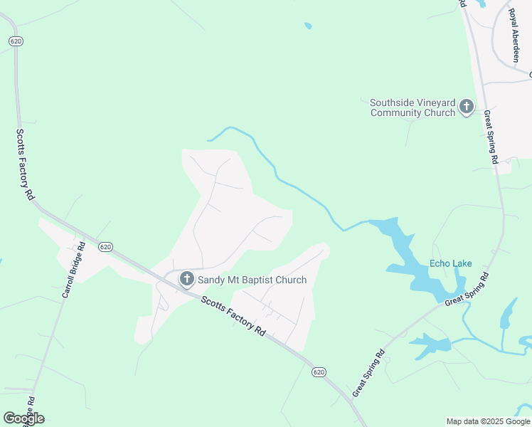 map of restaurants, bars, coffee shops, grocery stores, and more near 16333 Smithfield Heights Drive in Smithfield