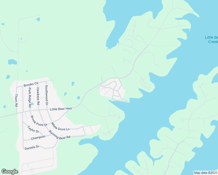 map of restaurants, bars, coffee shops, grocery stores, and more near Signal Hill Road in Marshall County