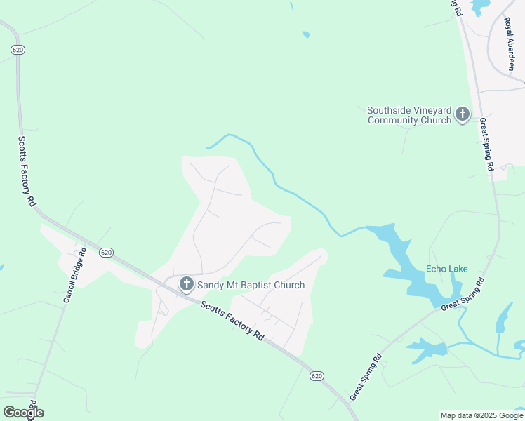 map of restaurants, bars, coffee shops, grocery stores, and more near 16333 Smithfield Heights Drive in Smithfield