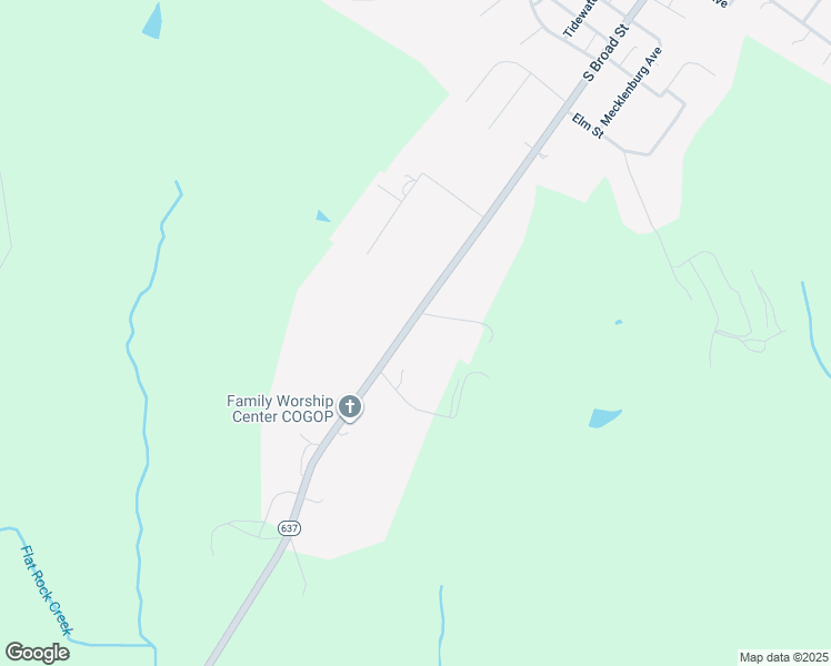 map of restaurants, bars, coffee shops, grocery stores, and more near 12 Country Lane in Kenbridge