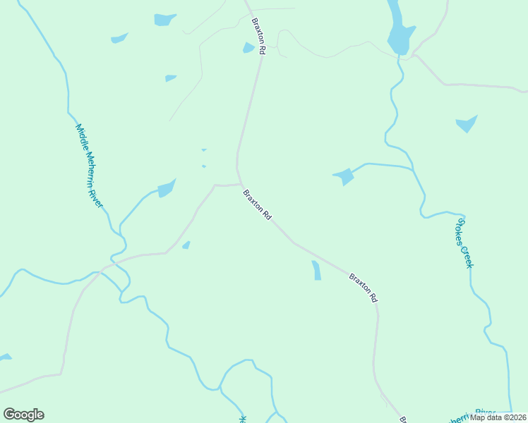 map of restaurants, bars, coffee shops, grocery stores, and more near Braxton Road in Drakes Branch