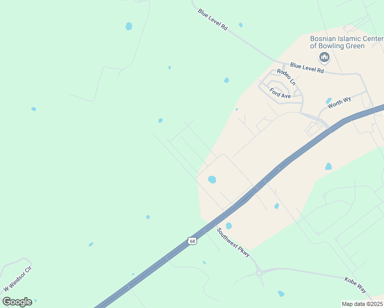 map of restaurants, bars, coffee shops, grocery stores, and more near 331 Macer Avenue in Bowling Green