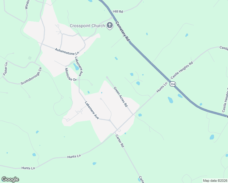 map of restaurants, bars, coffee shops, grocery stores, and more near 101-499 Green Acres Road in Bowling Green