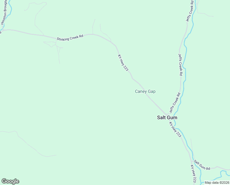 map of restaurants, bars, coffee shops, grocery stores, and more near 11518 State Highway 223 in Flat Lick
