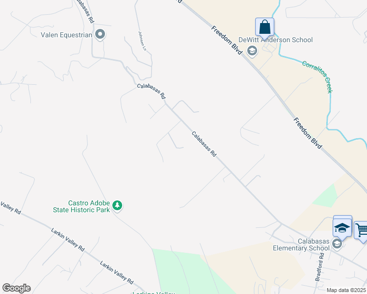 map of restaurants, bars, coffee shops, grocery stores, and more near 155 Scarlet Court in Watsonville