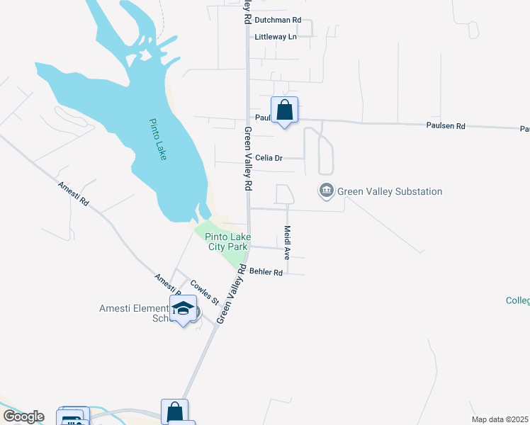 map of restaurants, bars, coffee shops, grocery stores, and more near 14 Minto Road in Watsonville
