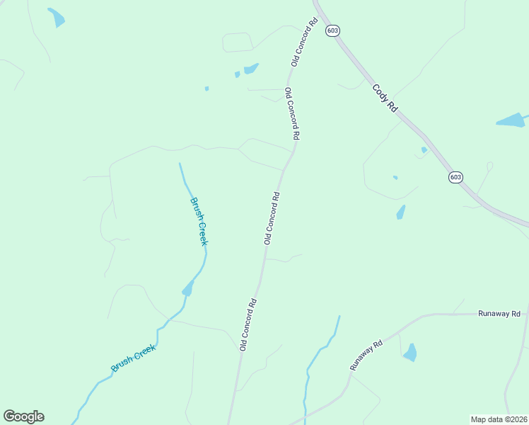 map of restaurants, bars, coffee shops, grocery stores, and more near 2245 Old Concord Road in Nathalie