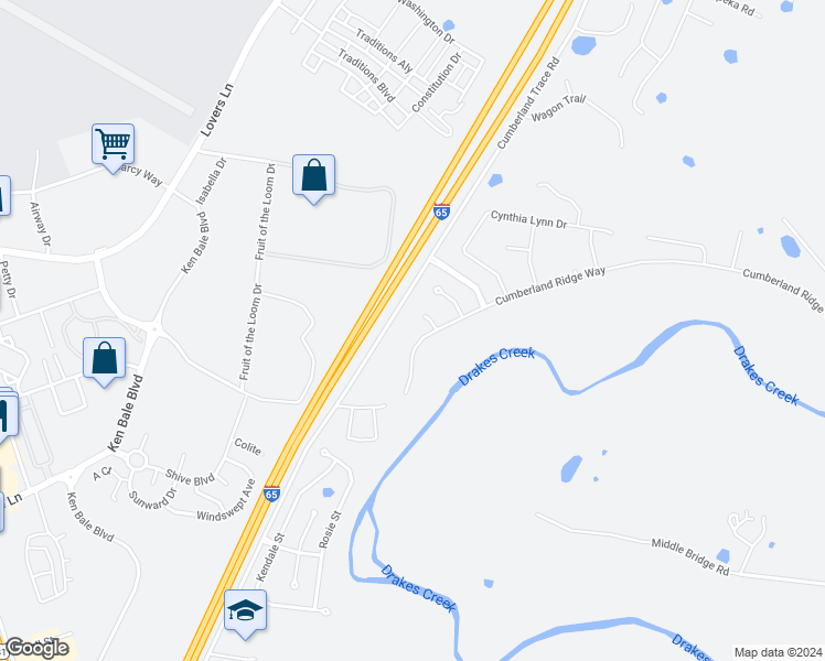 map of restaurants, bars, coffee shops, grocery stores, and more near 913 Chapman Court in Bowling Green