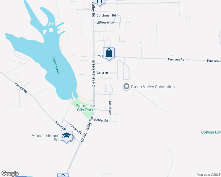 map of restaurants, bars, coffee shops, grocery stores, and more near 33 Minto Road in Watsonville