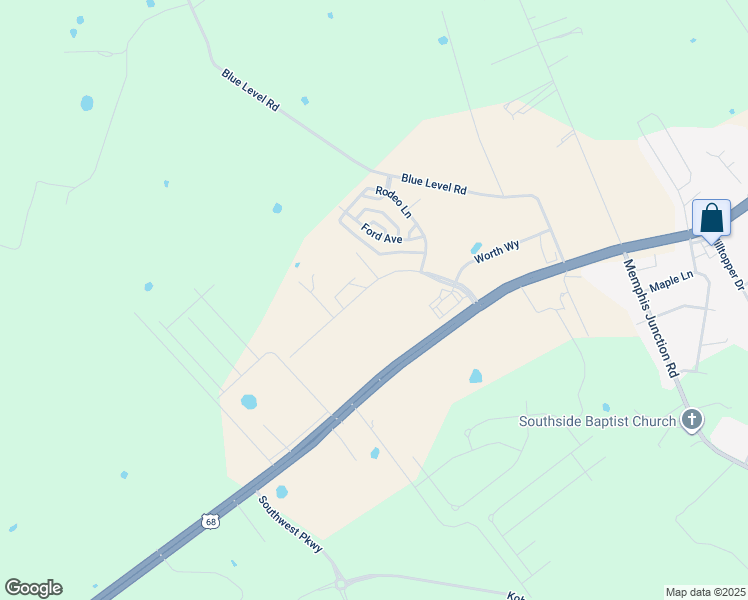 map of restaurants, bars, coffee shops, grocery stores, and more near 231 Ford Avenue in Bowling Green