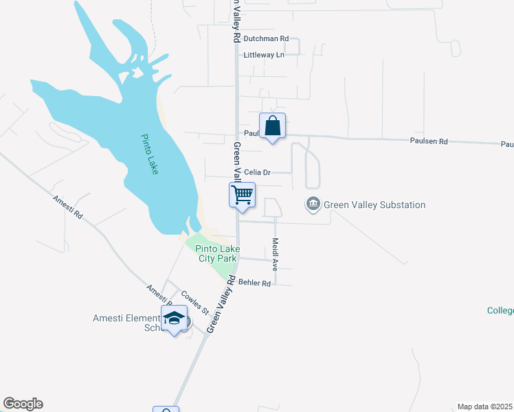 map of restaurants, bars, coffee shops, grocery stores, and more near 15 Minto Road in Watsonville