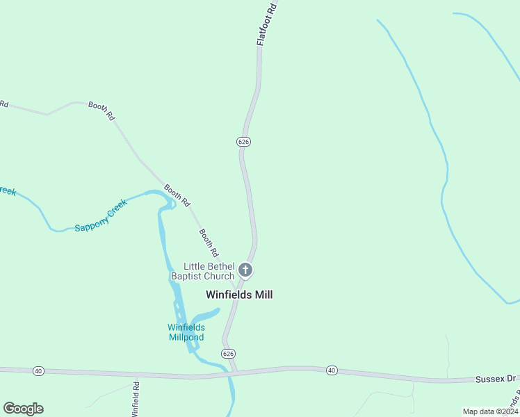 map of restaurants, bars, coffee shops, grocery stores, and more near 23217 Flatfoot Road in Stony Creek