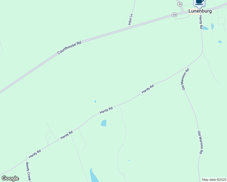 map of restaurants, bars, coffee shops, grocery stores, and more near 1122 Hardy Road in Lunenburg