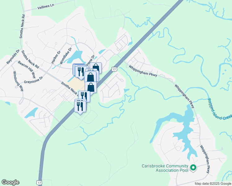 map of restaurants, bars, coffee shops, grocery stores, and more near 13430 Bentley Heath Way in Carrollton