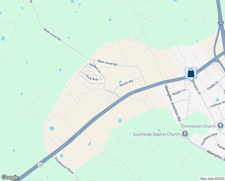 map of restaurants, bars, coffee shops, grocery stores, and more near 5162 Russellville Road in Bowling Green